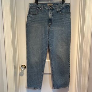 Madewell Women's Straight Leg Jeans - Blue